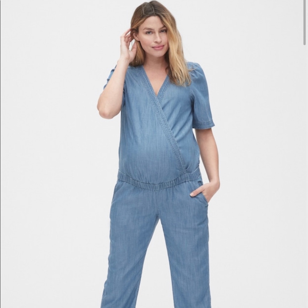 Gap Maternity tencel jumpsuit